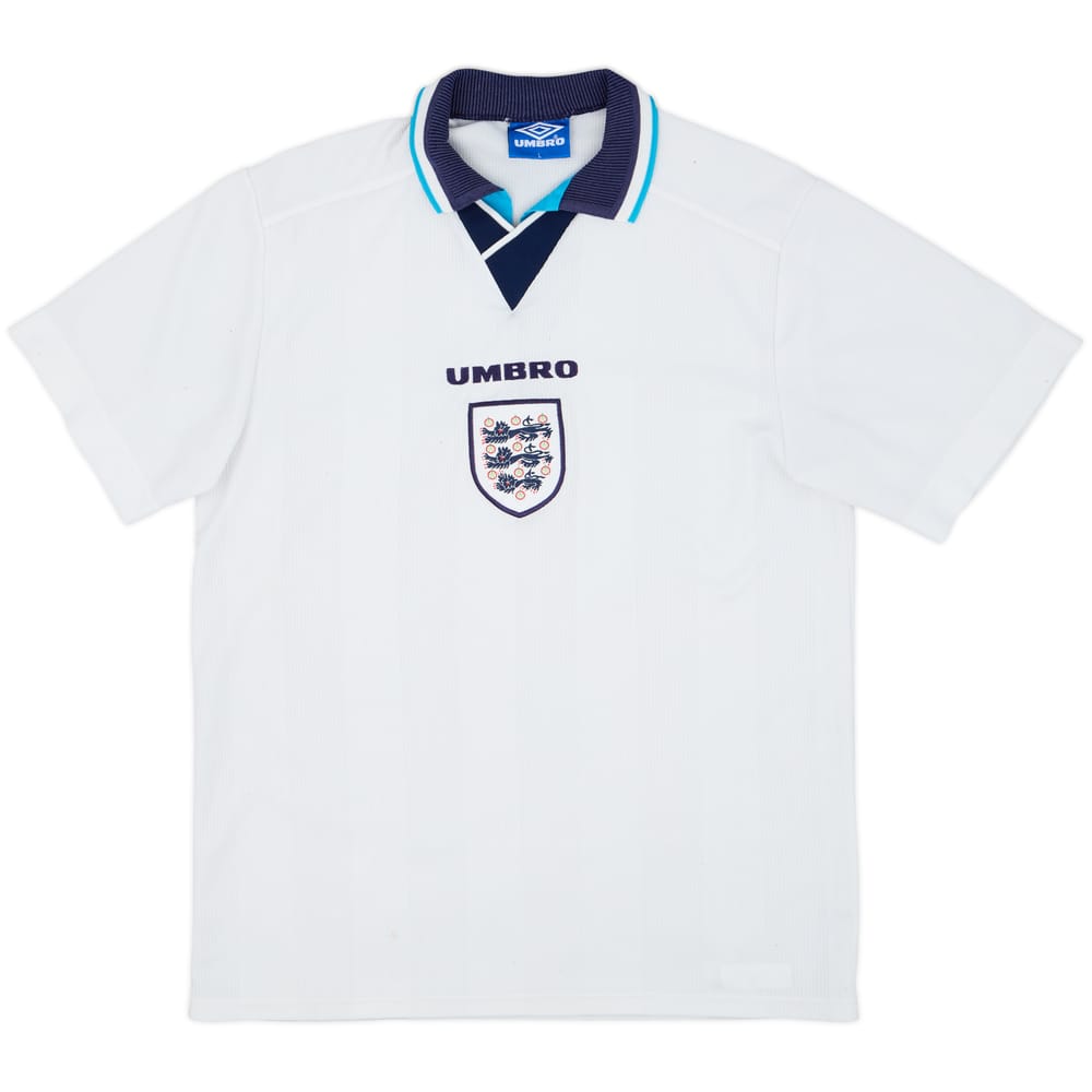 1995-97 England Home Shirt - 5/10 - (L)