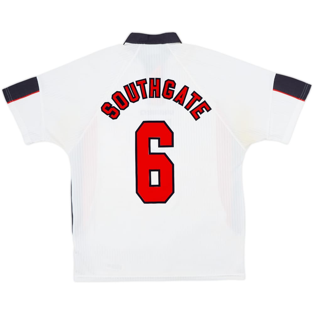 1997-99 England Home Shirt Southgate #6 - 5/10 - (L)