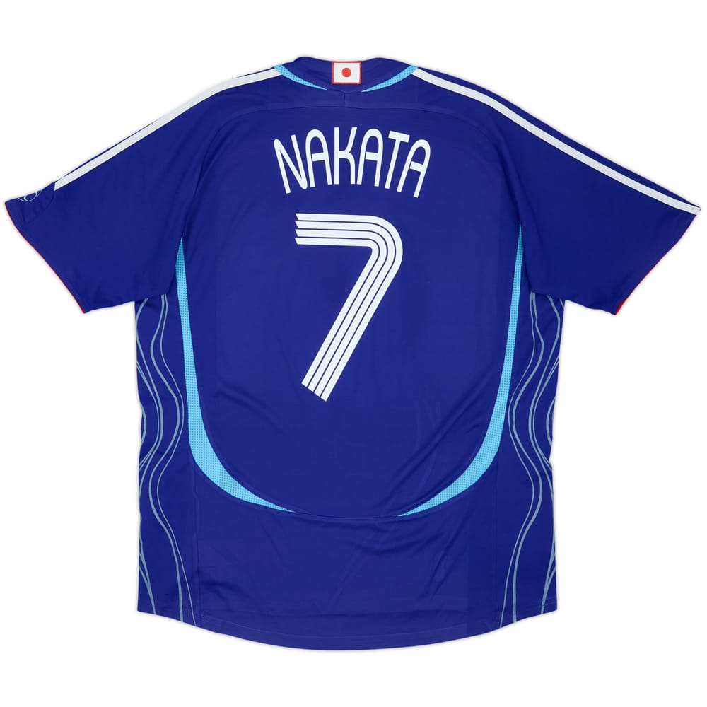 2006-08 Japan Home Shirt Nakata #7 - 7/10 - (L)
