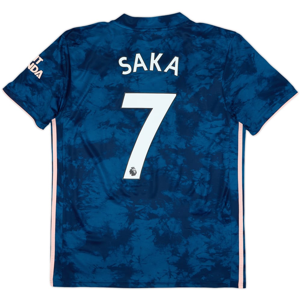2020-21 Arsenal Third Shirt Saka #7 - 6/10 - (M)