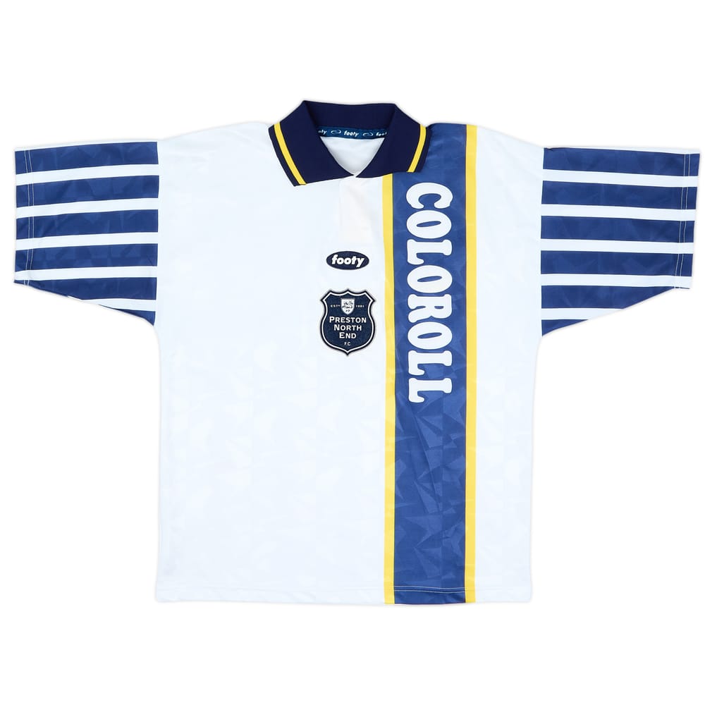 1994-95 Preston North End Home Shirt - 8/10 - (L)