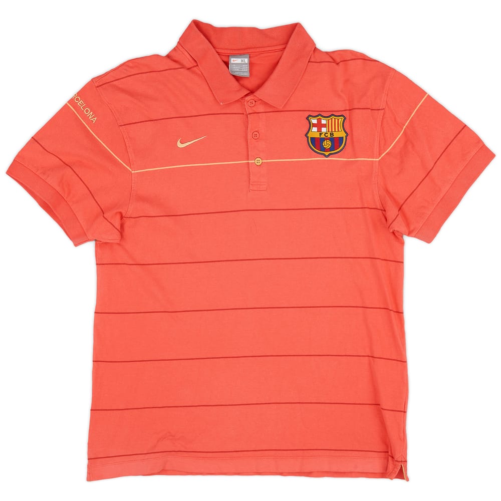 2008-09 Barcelona Nike Polo Shirt - 9/10 - (XL)