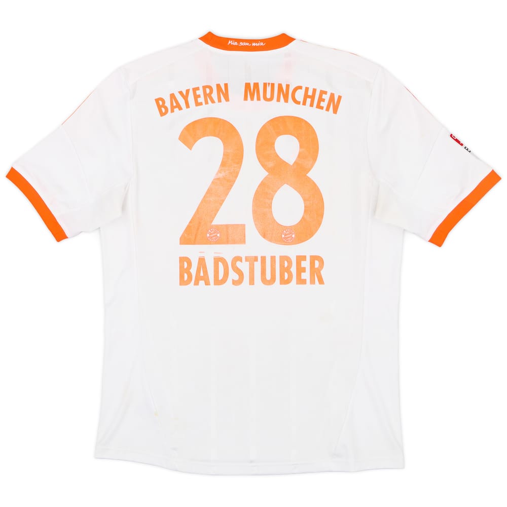 2012-13 Bayern Munich Away Shirt Badstuber #28 - 5/10 - (L)