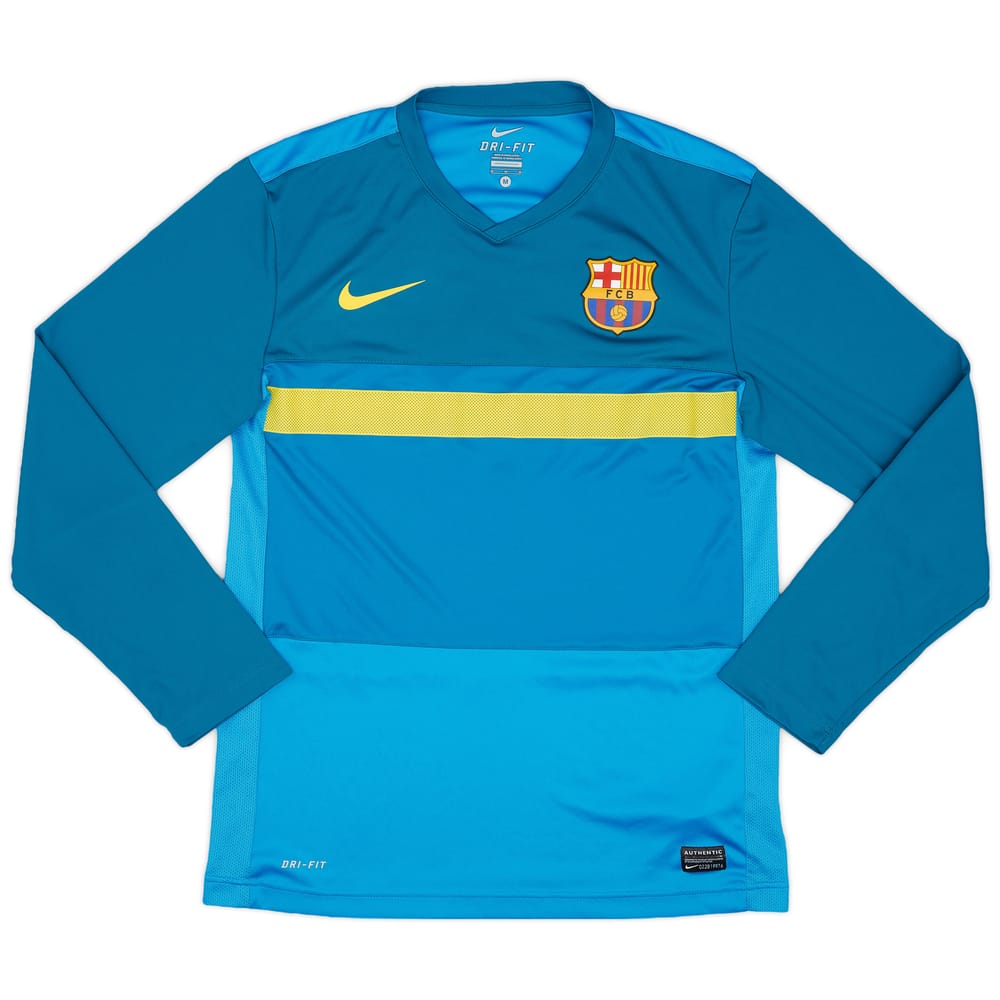 2011-12 Barcelona Nike Training L/S Shirt - 9/10 - (M)