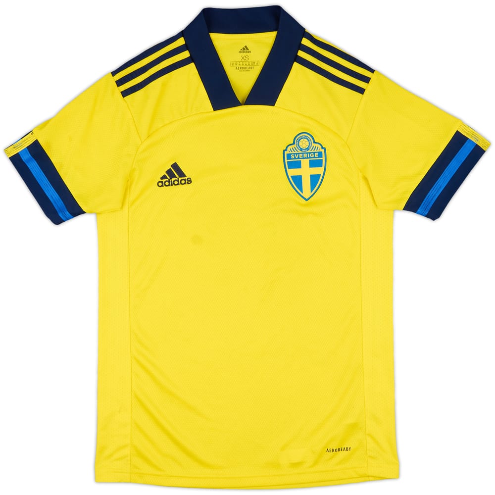 2020-21 Sweden Home Shirt - 6/10 - (XS)