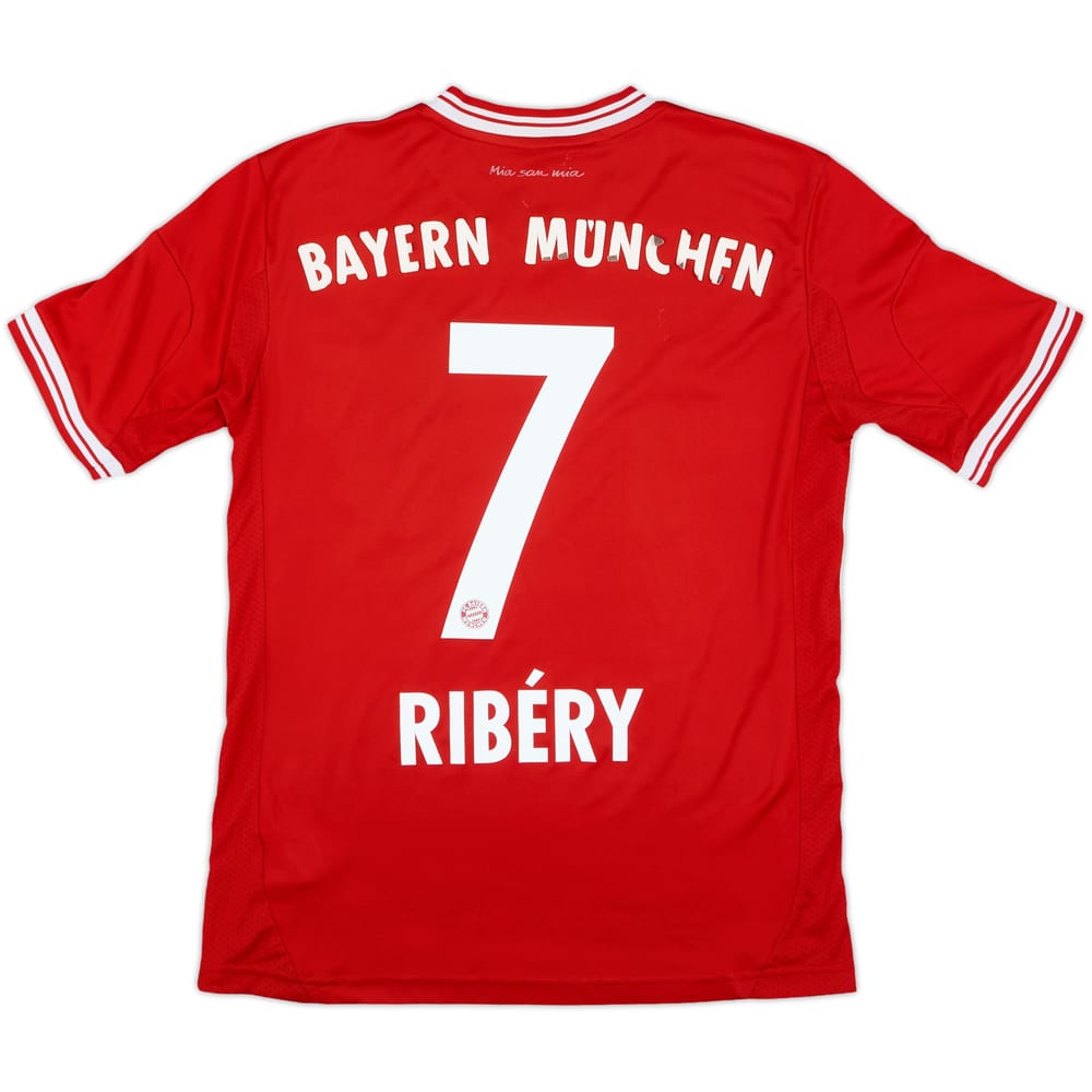 2013-14 Bayern Munich Home Shirt Ribery #7 - 4/10 - (L.Boys)