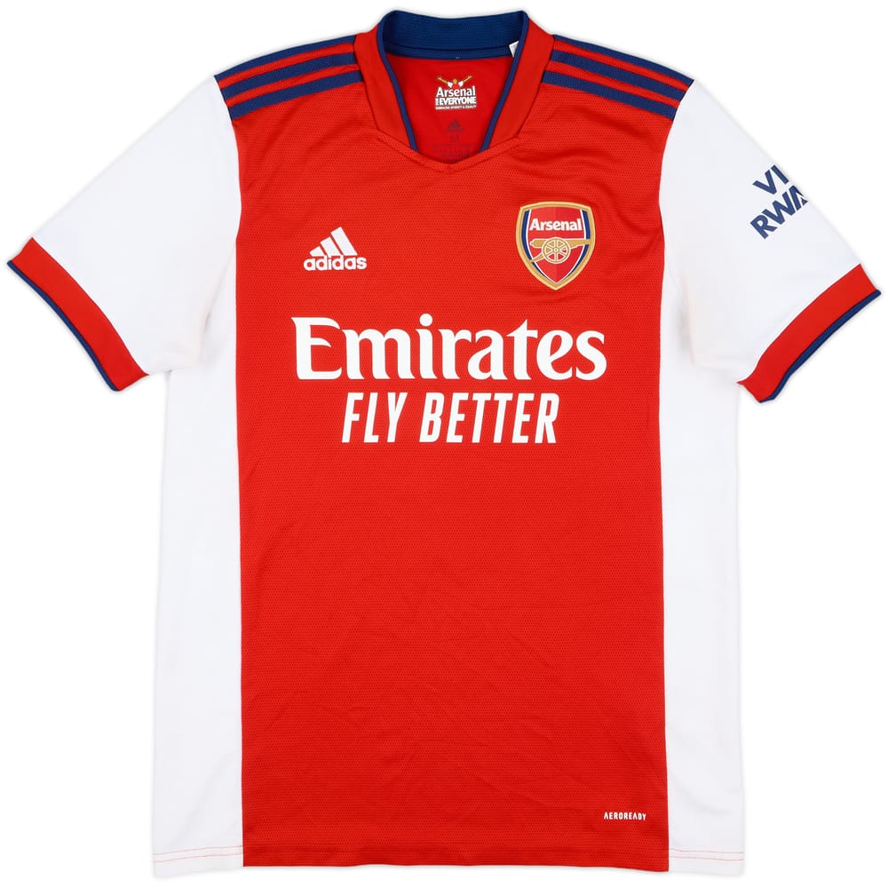 2021-22 Arsenal Home Shirt #28 - 7/10 - (M)
