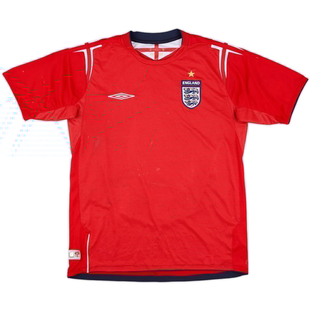 2004-06 England Away Shirt - 5/10 - (L)
