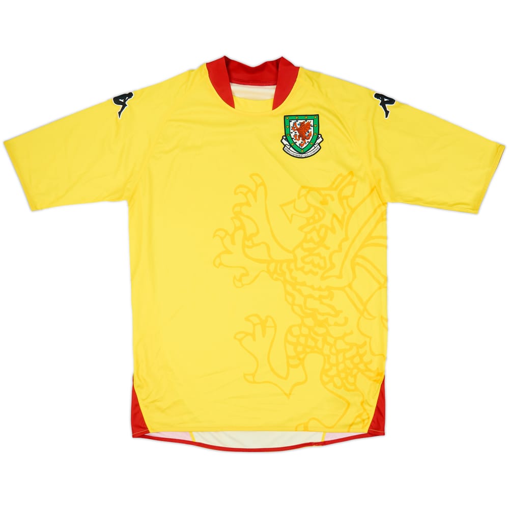 2007-08 Wales Away Shirt - 9/10 - (XL)