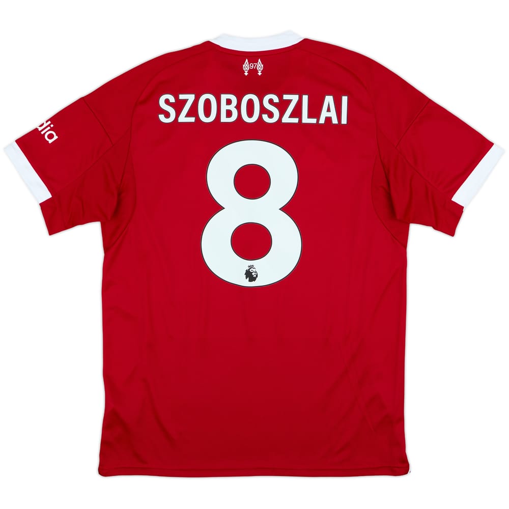 2025-26 Liverpool Home Shirt Szoboszlai #8 (L)