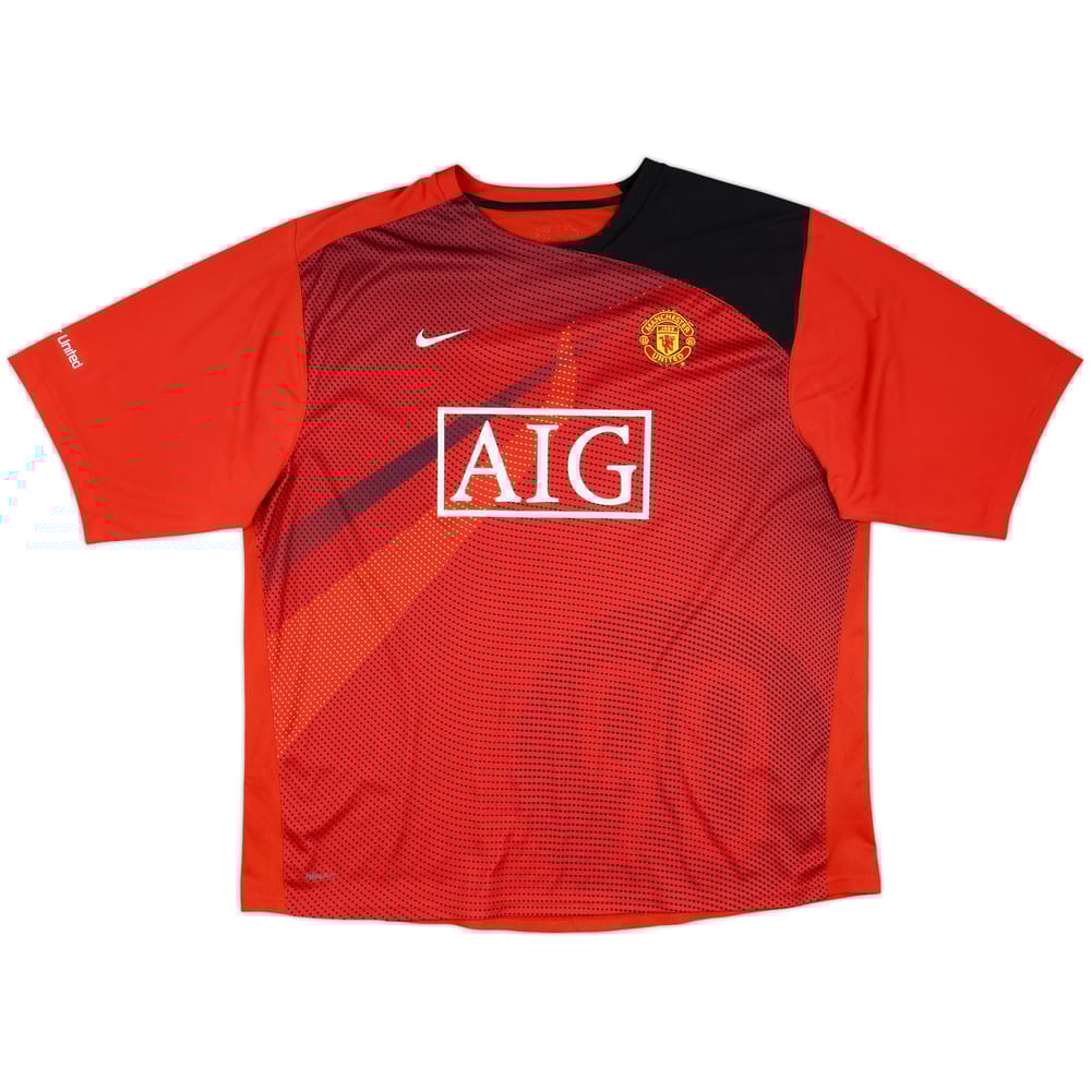 2008-09 Manchester United Nike Training Shirt - 6/10 - (XXL)