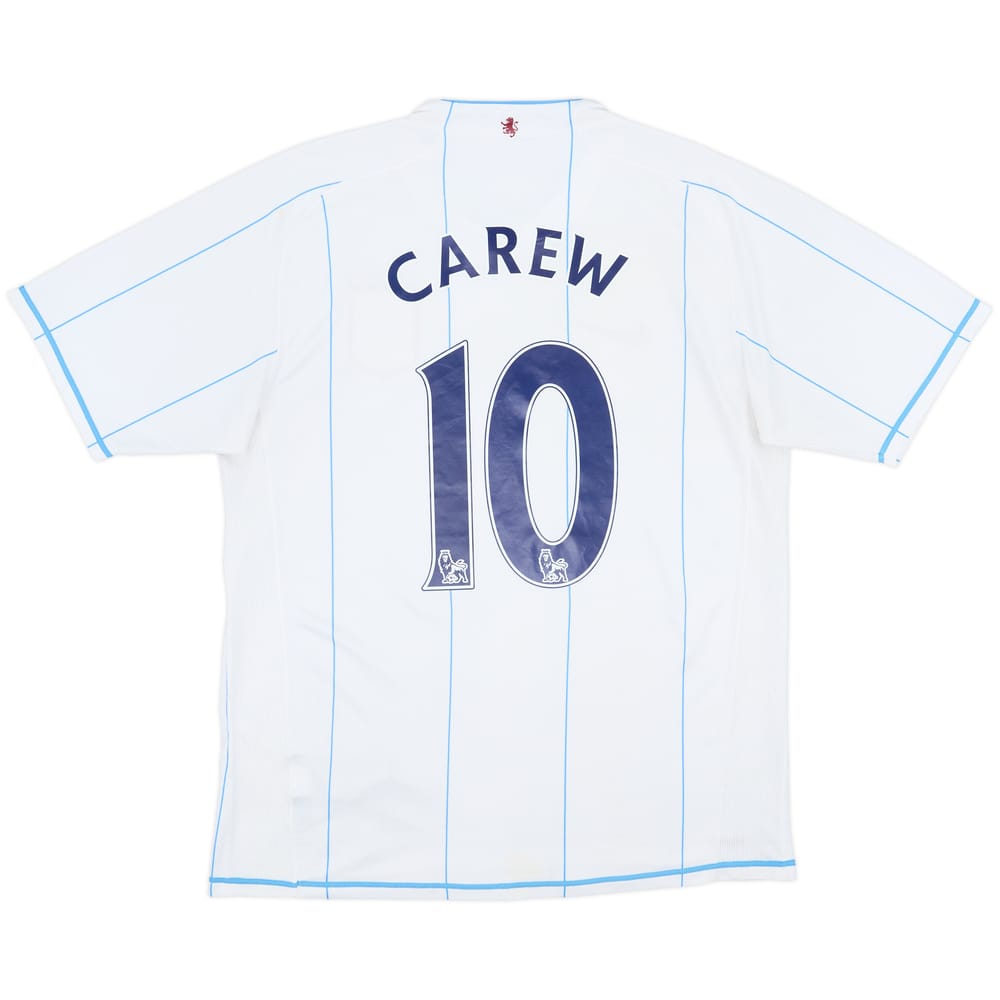 2007-08 Aston Villa Away Shirt Carew #10 - 4/10 - (M)
