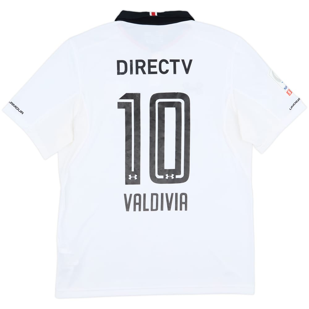 2017 Colo Colo Home Shirt Valdivia #10 - 6/10 - (L)