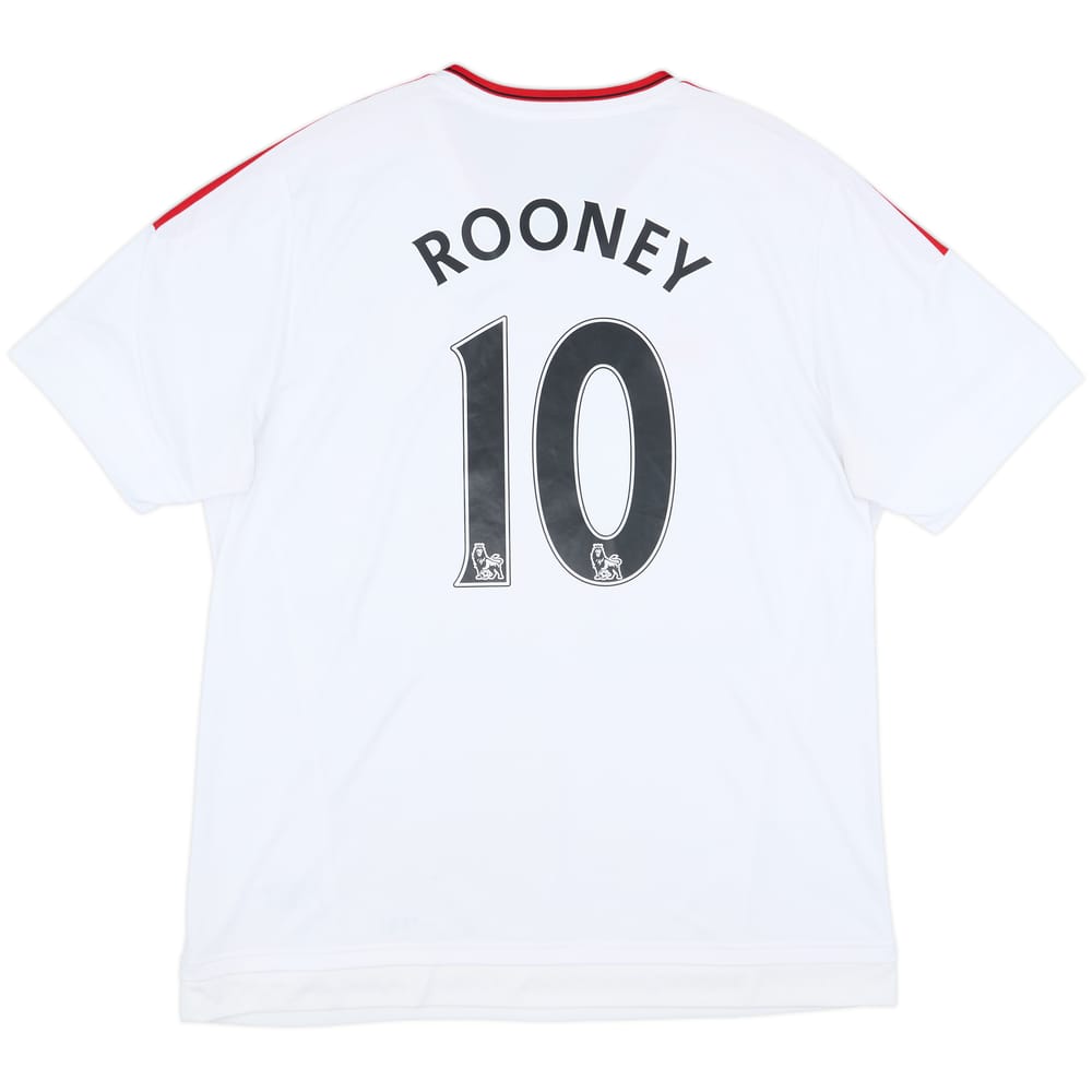 2015-16 Manchester United Away Shirt Rooney #10 - 5/10 - (XL)
