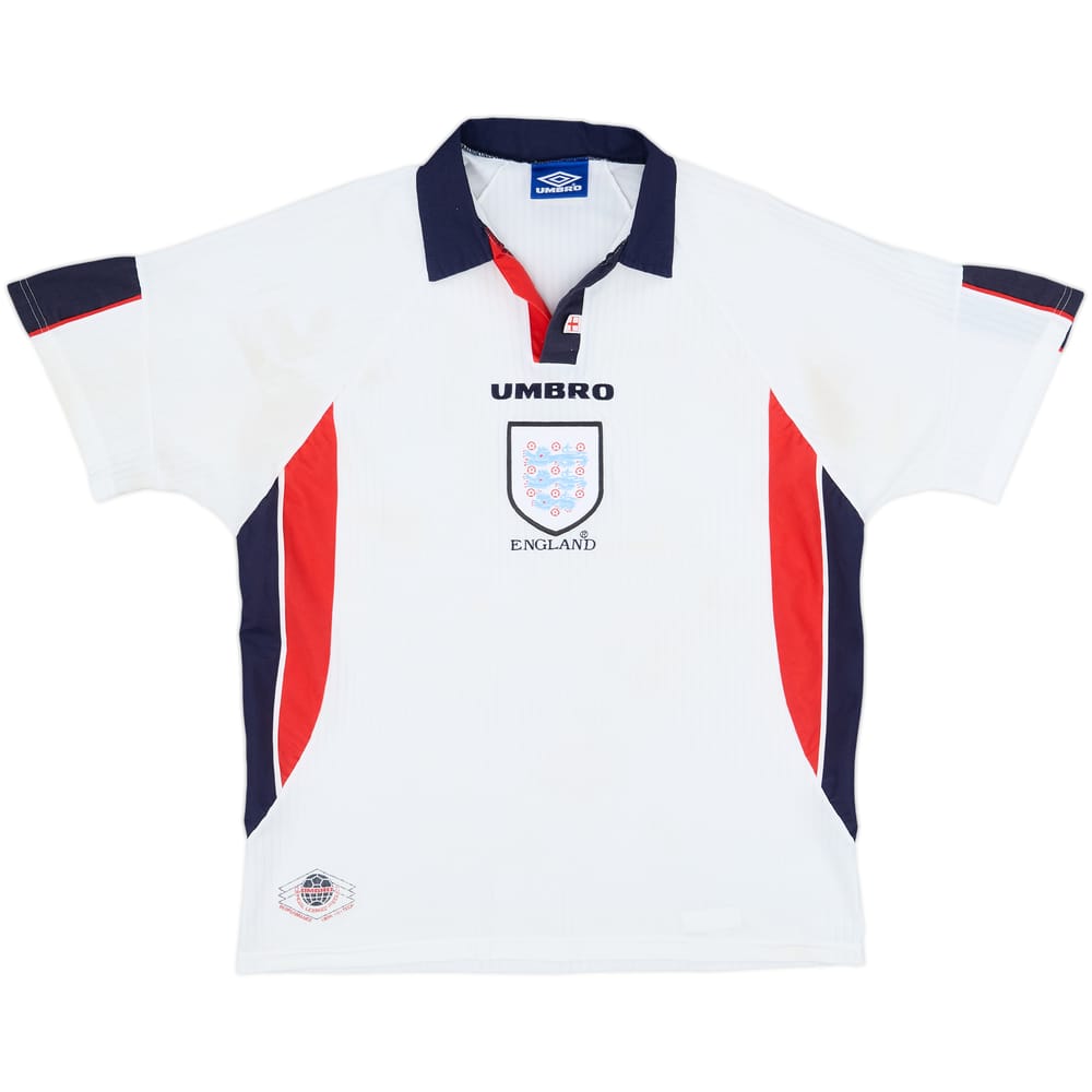 1997-99 England Home Shirt - 4/10 - (L)