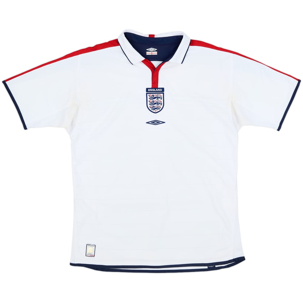 2003-05 England Home Shirt - 4/10 - (L)