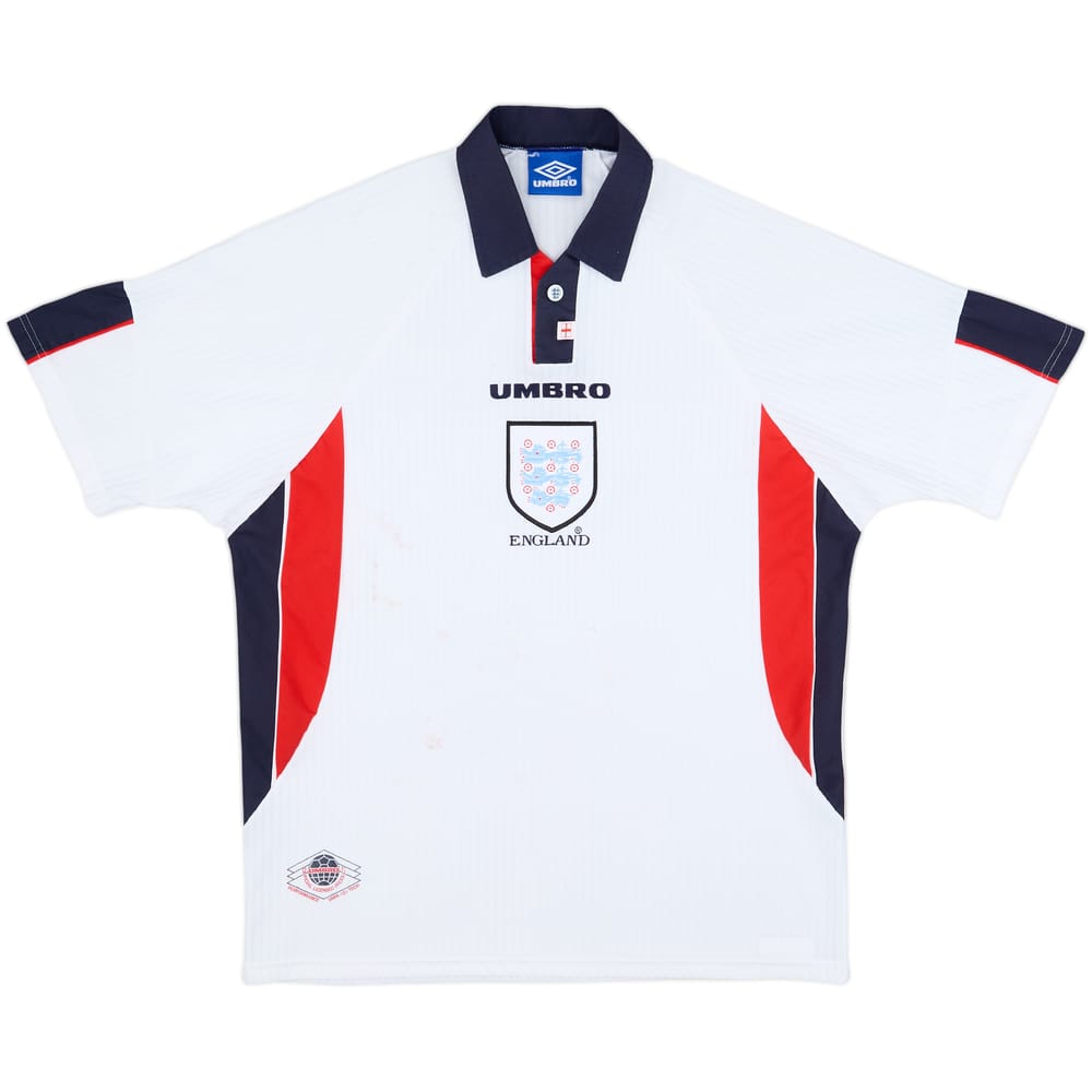 1997-99 England Home Shirt - 4/10 - (XL)