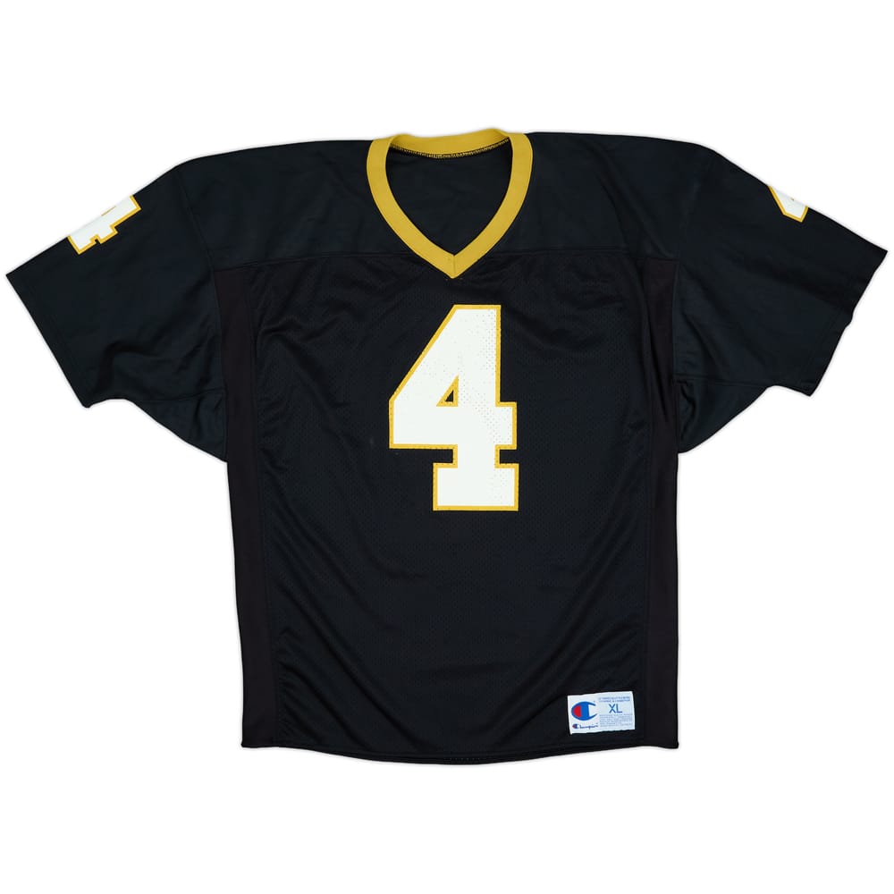 1990 Purdue Boilermakers #4 Champion Home Jersey - 7/10 - (XL)