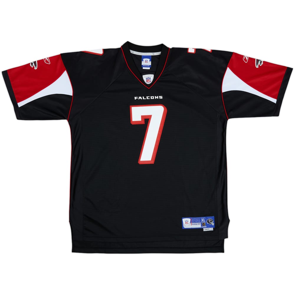 2005-06 Atlanta Falcons Vick #7 Reebok Premier Alternate Jersey - 8/10 - (XL)