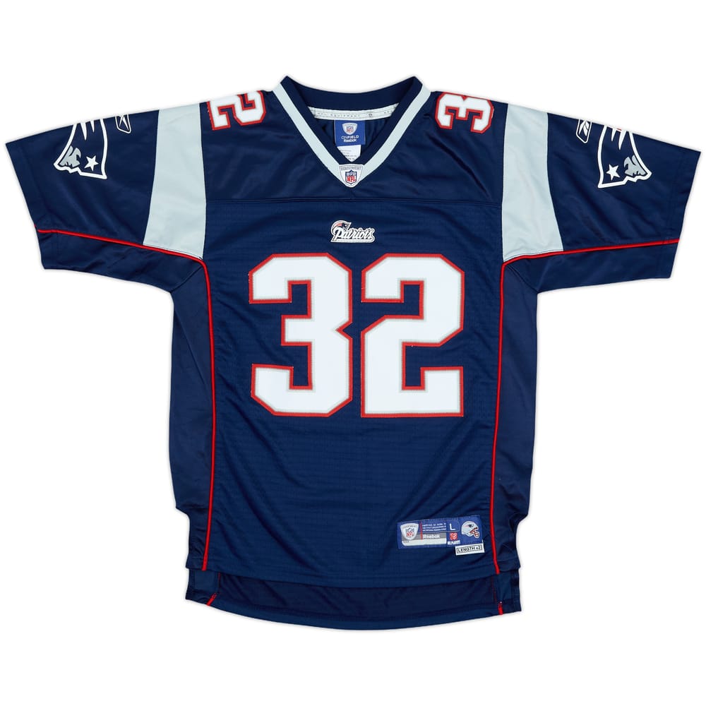 2010-11 New England Patriots McCourty #32 Reebok Premier Home Jersey - 6/10 - (L.Boys)