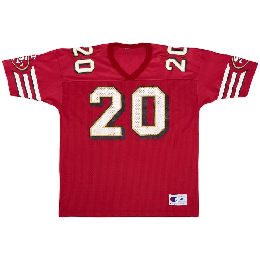 1997-00 San Francisco 49ers Hearst #20 Champion Home Jersey - 6/10 - (XL)