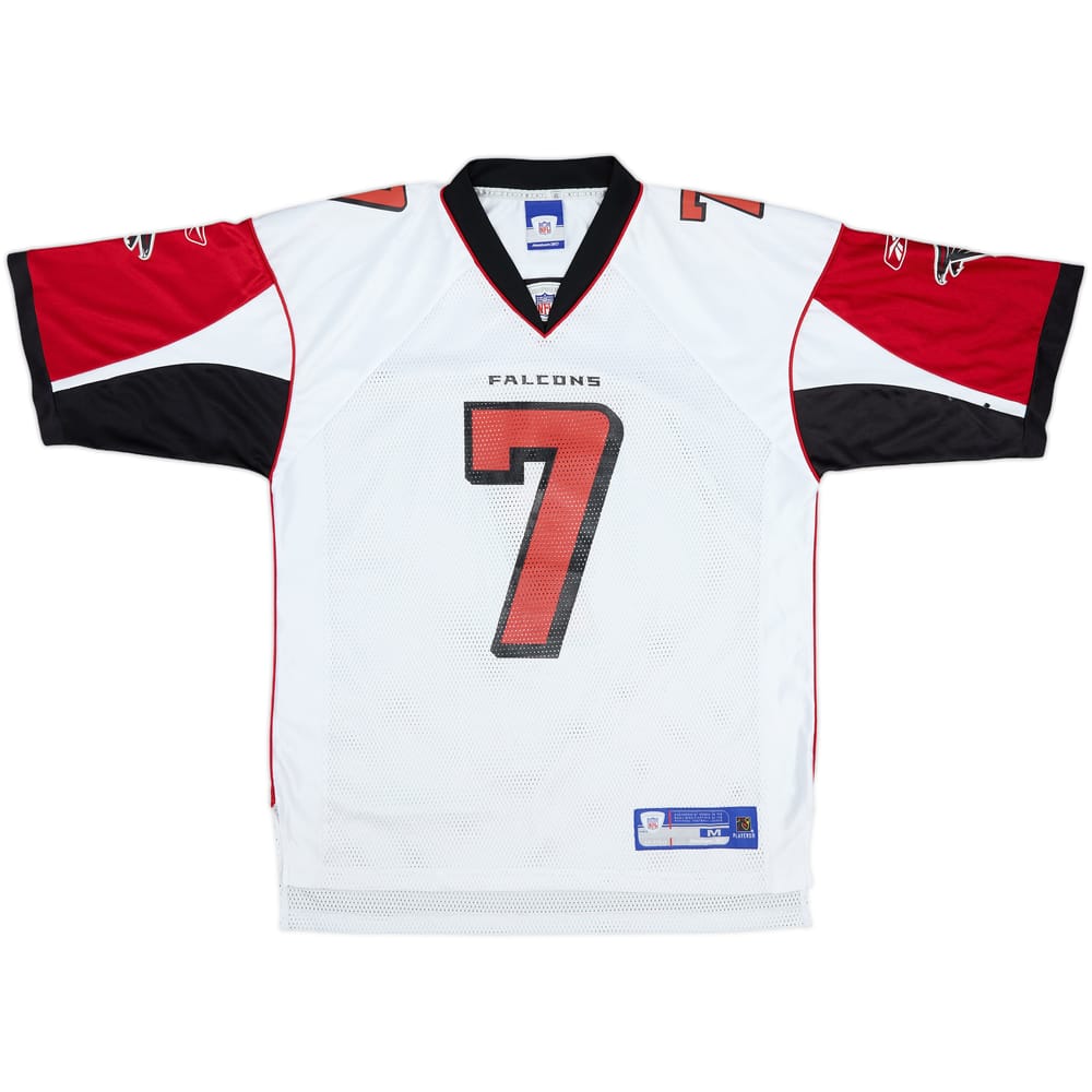 2005-06 Atlanta Falcons Vick #7 Reebok On Field Away Jersey - 4/10 - (M)