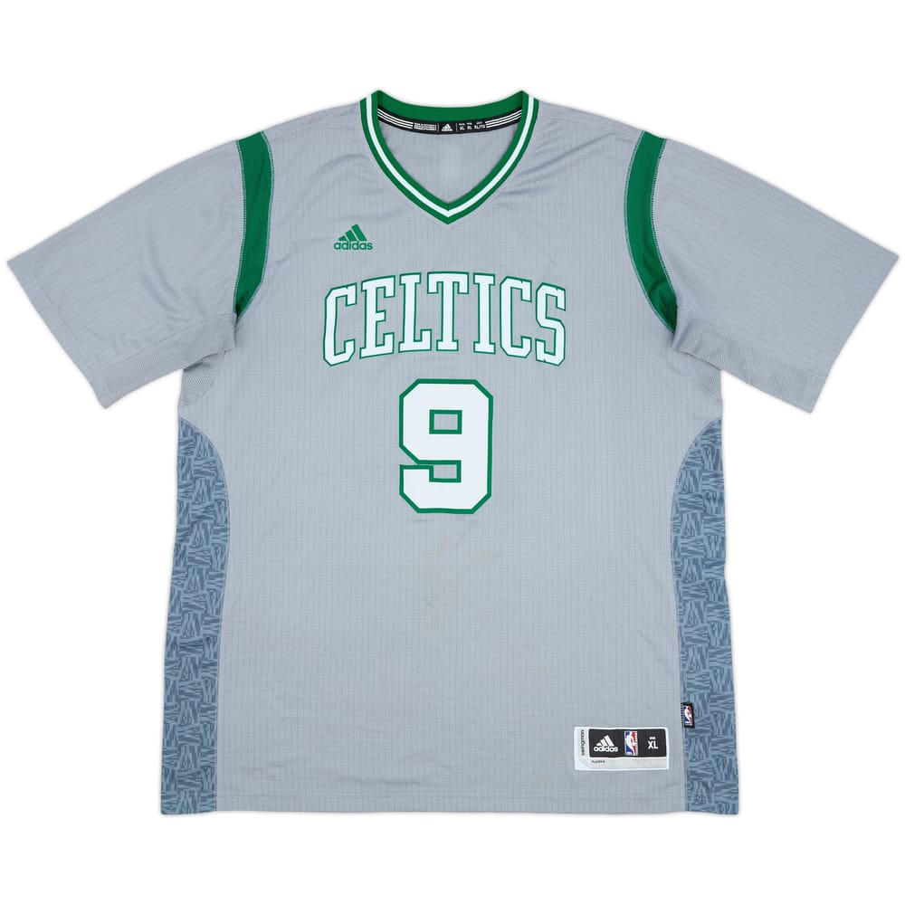 2014 Boston Celtics Rondo #9 adidas Swingman Alternate Jersey - 9/10 - (XL)