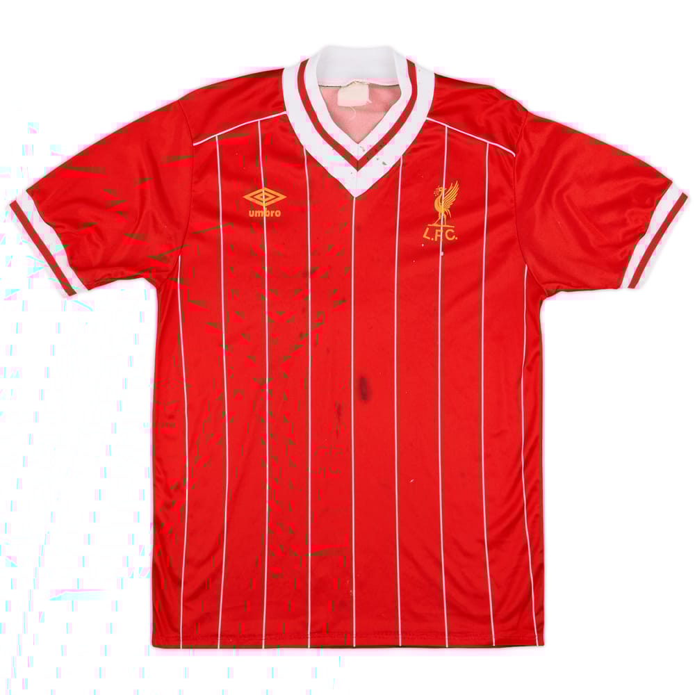 1982-85 Liverpool Home Shirt - 4/10 - (S)