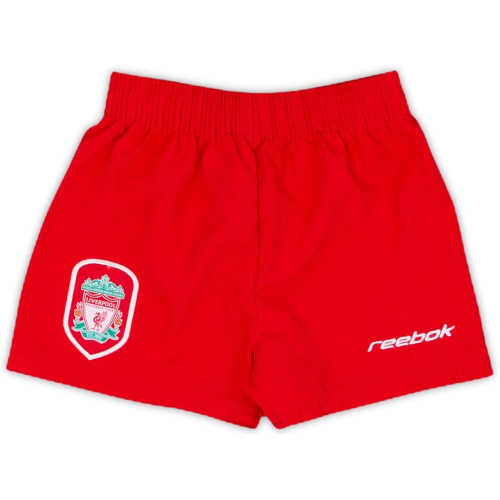 2002-04 Liverpool Home Shorts - 10/10 - (6-9 Months)