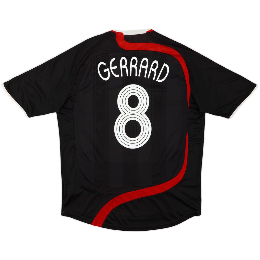 2007-08 Liverpool Third Shirt Gerrard #8 - 6/10 - (L)