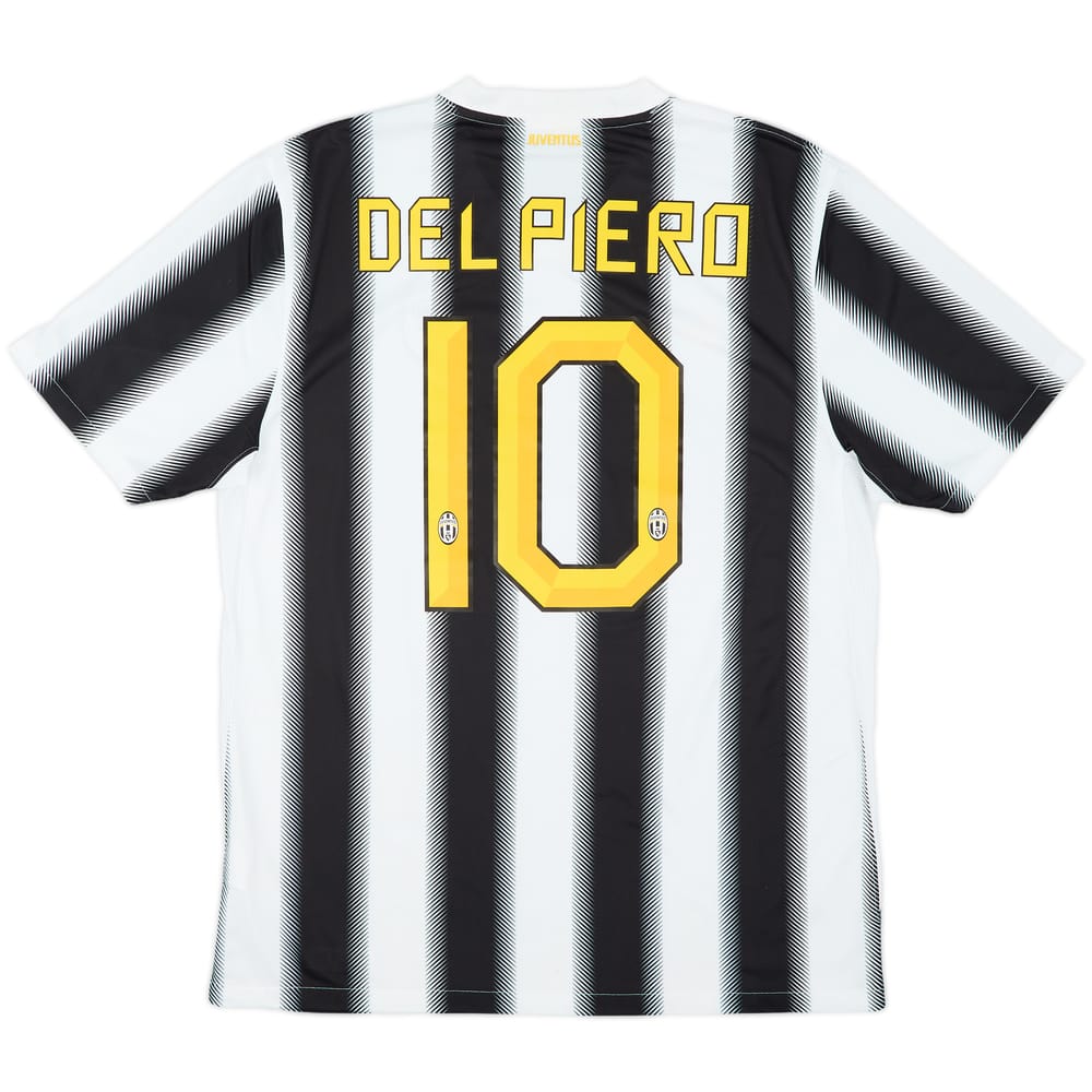 2011-12 Juventus Home Shirt Del Piero #10 - 9/10 - (L)