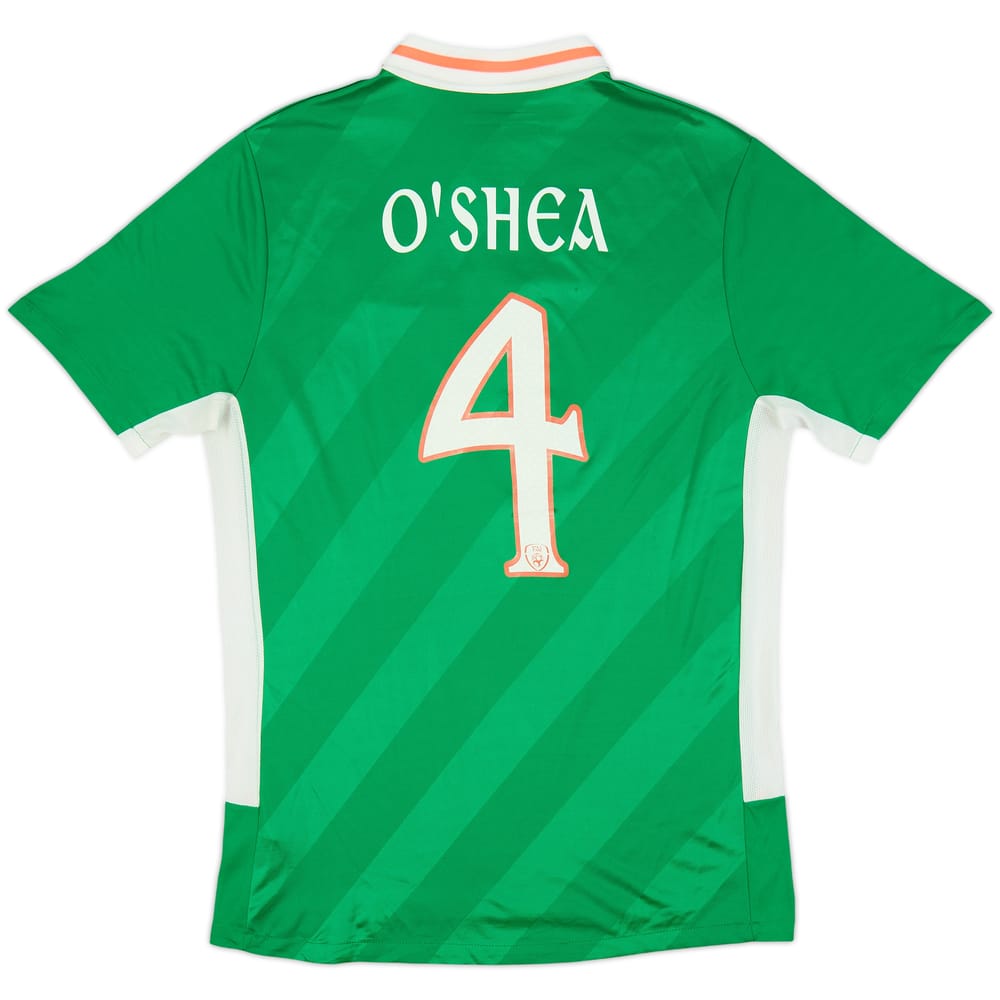 2016-17 Ireland Home Shirt O'Shea #4 - 9/10 - (XL)