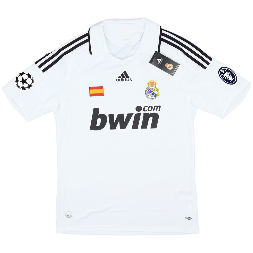 2008-09 Real Madrid Limited Edition CL Home Shirt (M)
