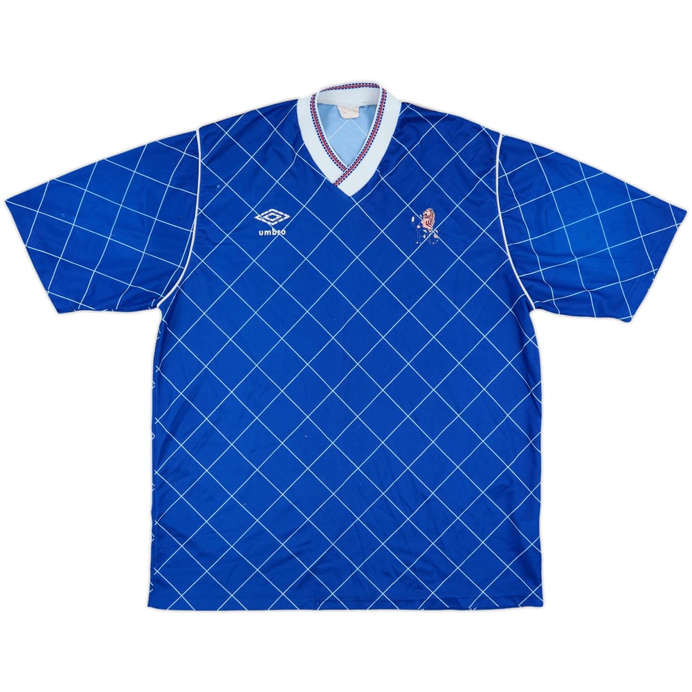 1987-89 Chelsea Home Shirt - 4/10 - (L)