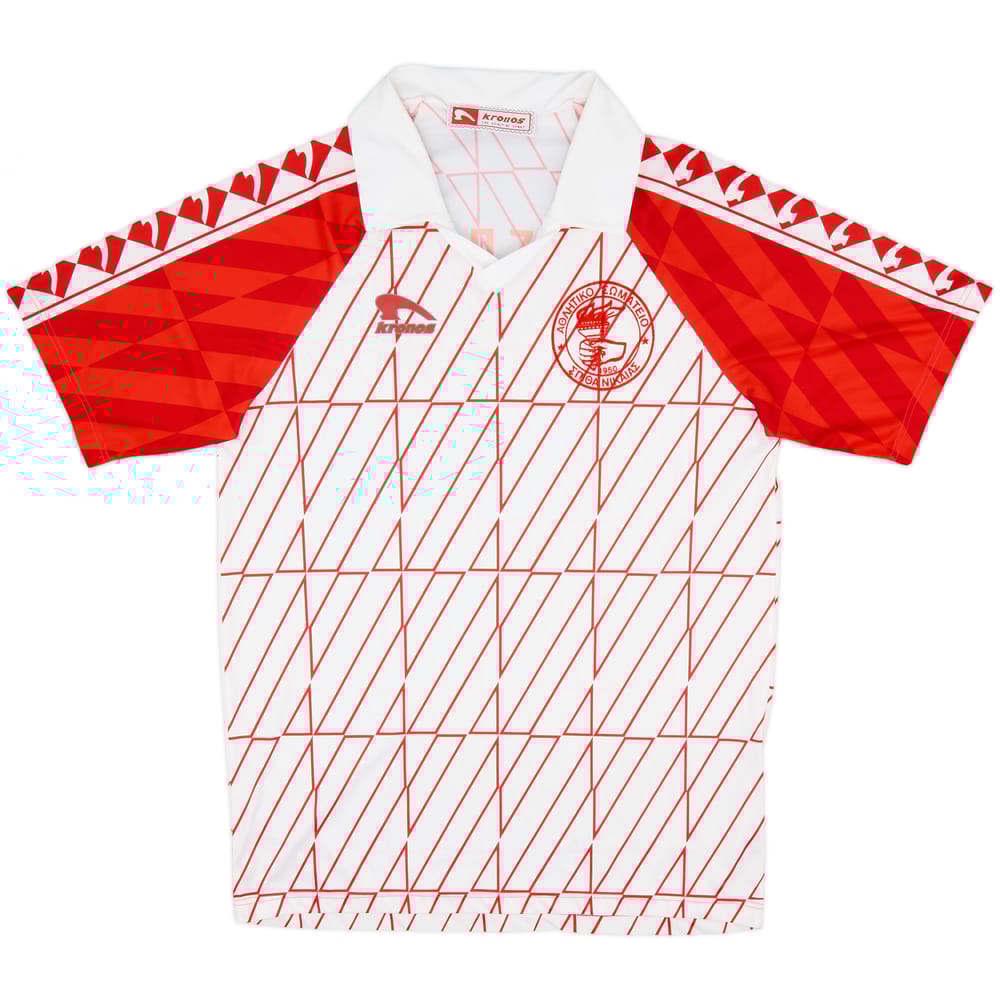 1990s Spitha Nikaias Home Shirt - 9/10 - (XL)