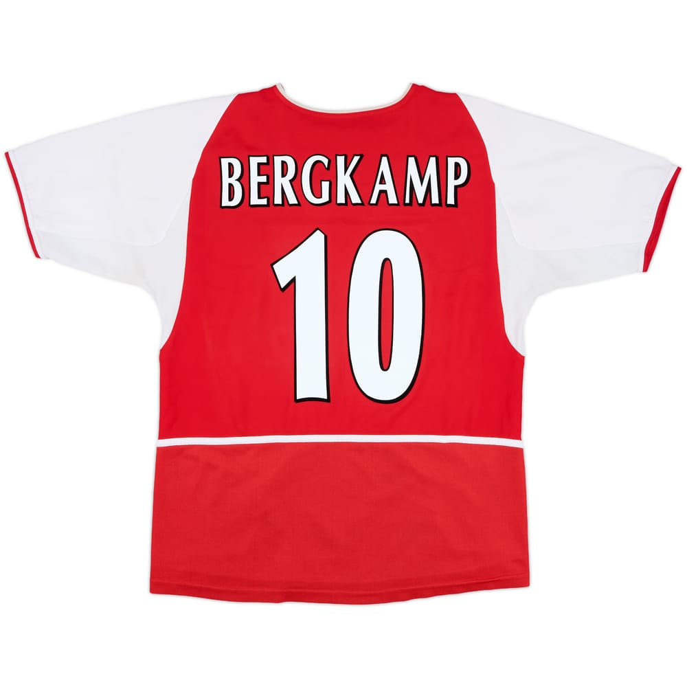 2002-04 Arsenal Home Shirt Bergkamp #10 - 5/10 - (M)