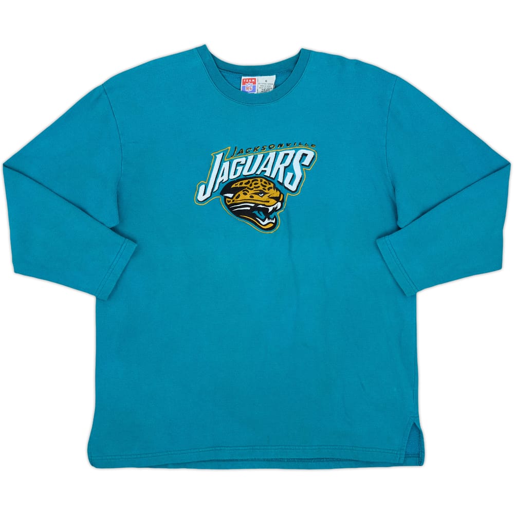 1990s Jacksonville Jaguars Moretz Sports Sweat Top - 8/10 - (XL)