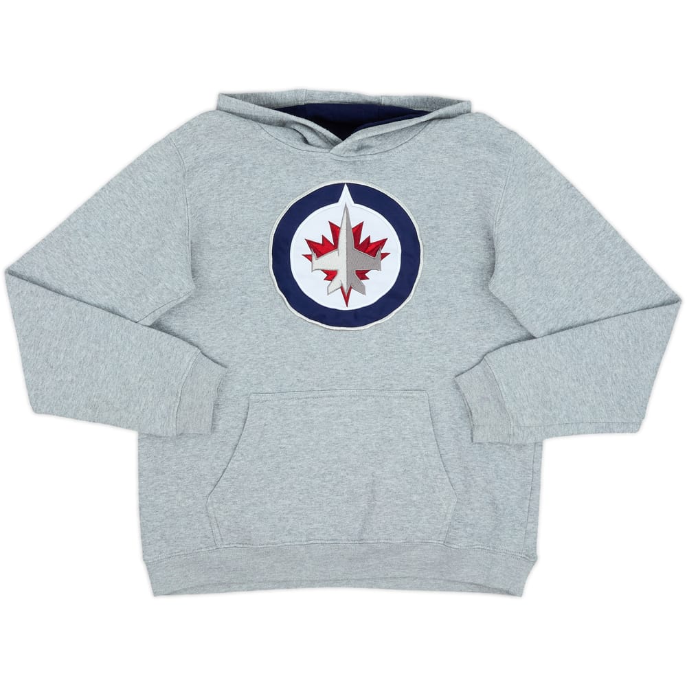 2011-19 Winnipegs Jets NFL Hooded Sweat Top - 8/10 - (L.Boys)