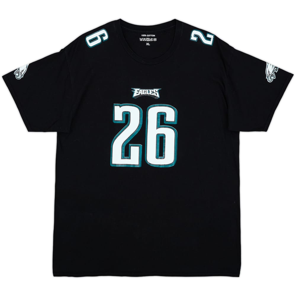 2020 Philadelphia Eagles Sanders #26 Tee - 7/10 - (XL)