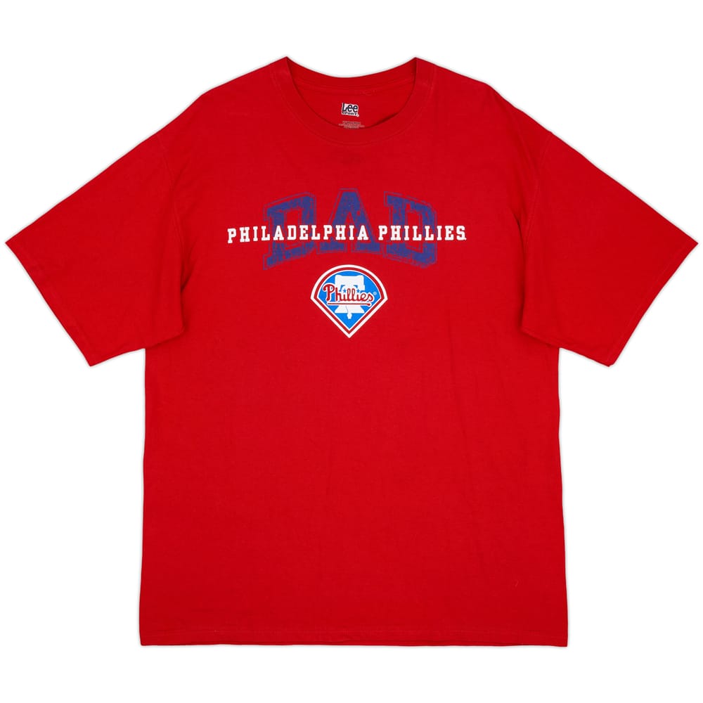 2007 Philadelphia Phillies Lee Sport Graphic Tee - 9/10 - (XL)