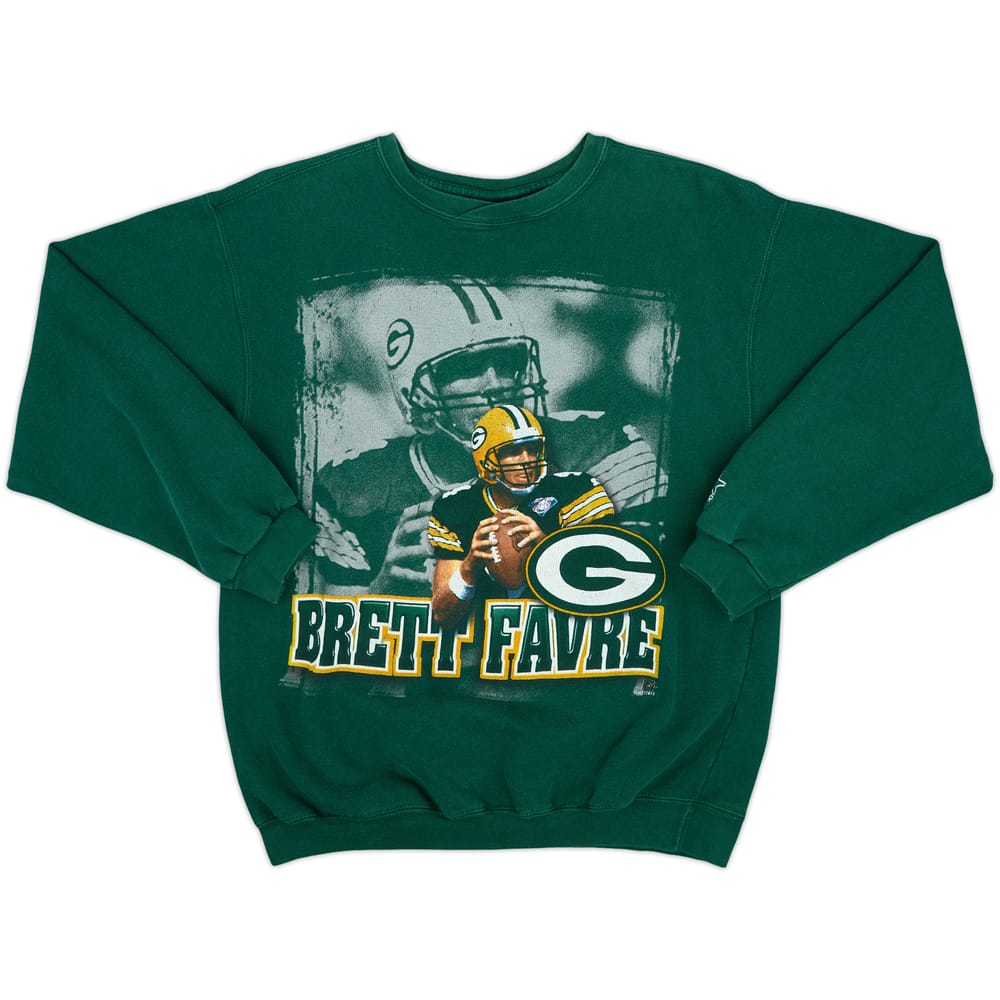1994 Green Bay Packers Brett Favre Starter Sweat Top - 8/10 - (M)