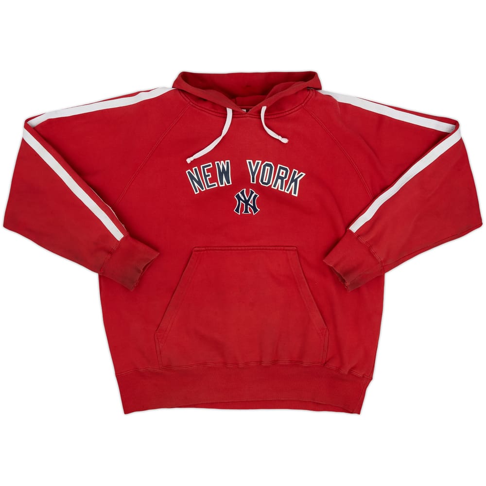 2000s New York Yankees MLB Hooded Sweat Top - 3/10 - (XL)