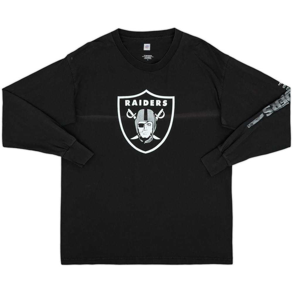2005 Oakland Raiders NFL L/S Tee - 5/10 - (L)