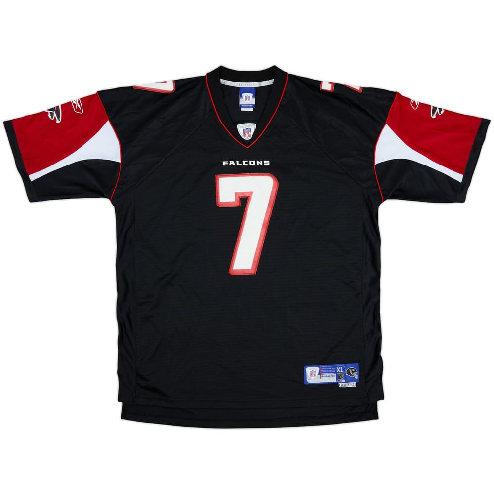 2005-06 Atlanta Falcons Vick #7 Reebok Premier Alternate Jersey - 7/10 - (XL)