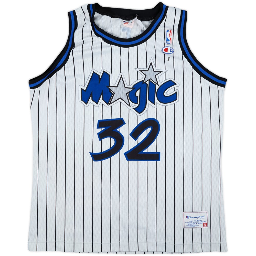 1992-96 Orlando Magic O'Neal #32 Champion Home Jersey - 5/10 - (XL)