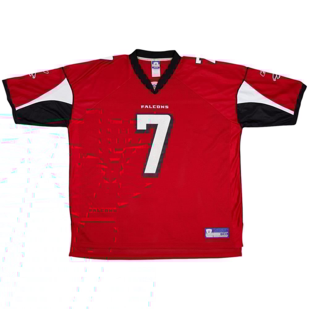 2003-04 Atlanta Falcons Vick #7 Reebok On Field Home Jersey - 8/10 - (XXL)