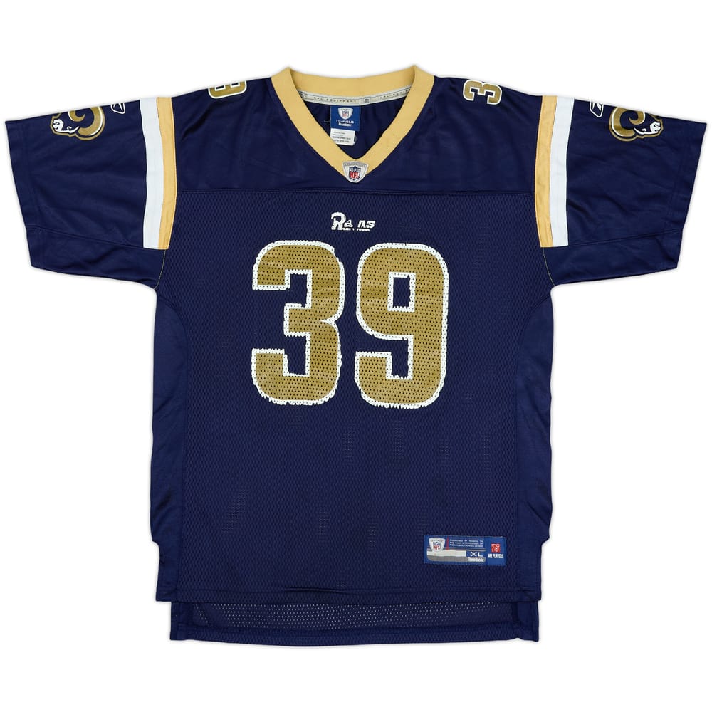 2008-11 St Louis Rams Jackson #39 Reebok On Field Home Jersey - 5/10 - (XL.Boys)