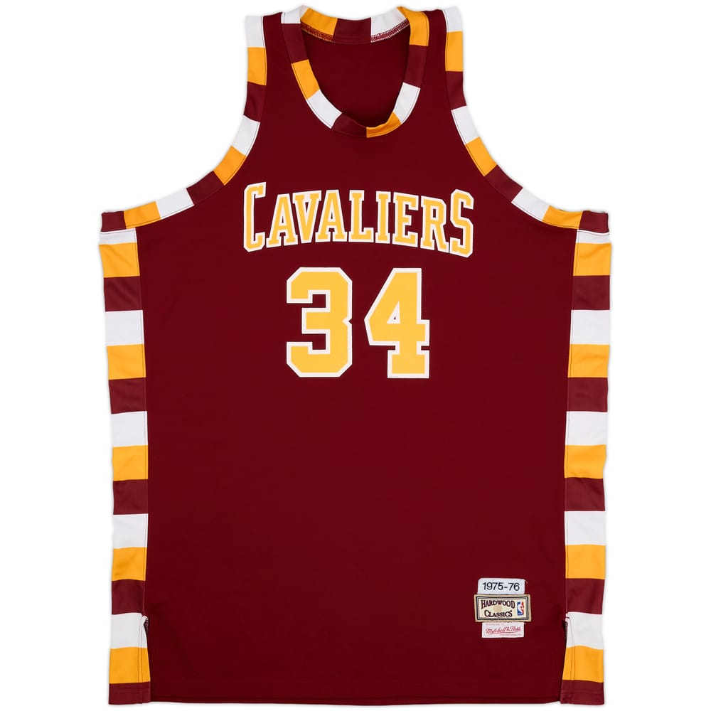 1975-75 Cleveland Cavaliers Carr #34 Mitchell & Ness Away Jersey - 8/10 - (XXL)