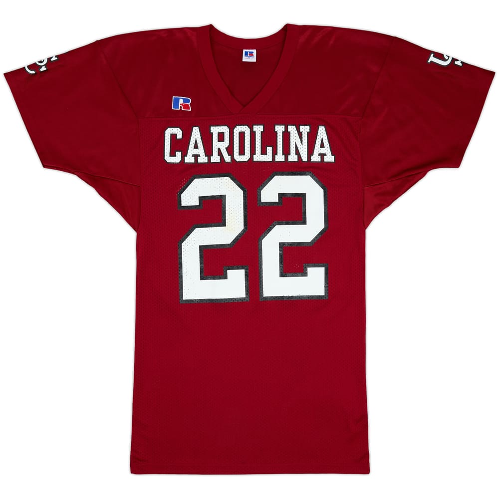 2001 South Carolina Gamecocks Brewer #22 Russell Athletic Home Jersey - 8/10 - (M)