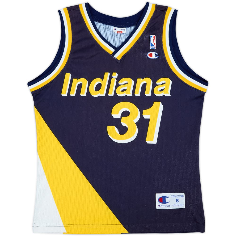 1991-97 Indiana Pacers Miller #31 Champion Away Jersey - 8/10 - (S)